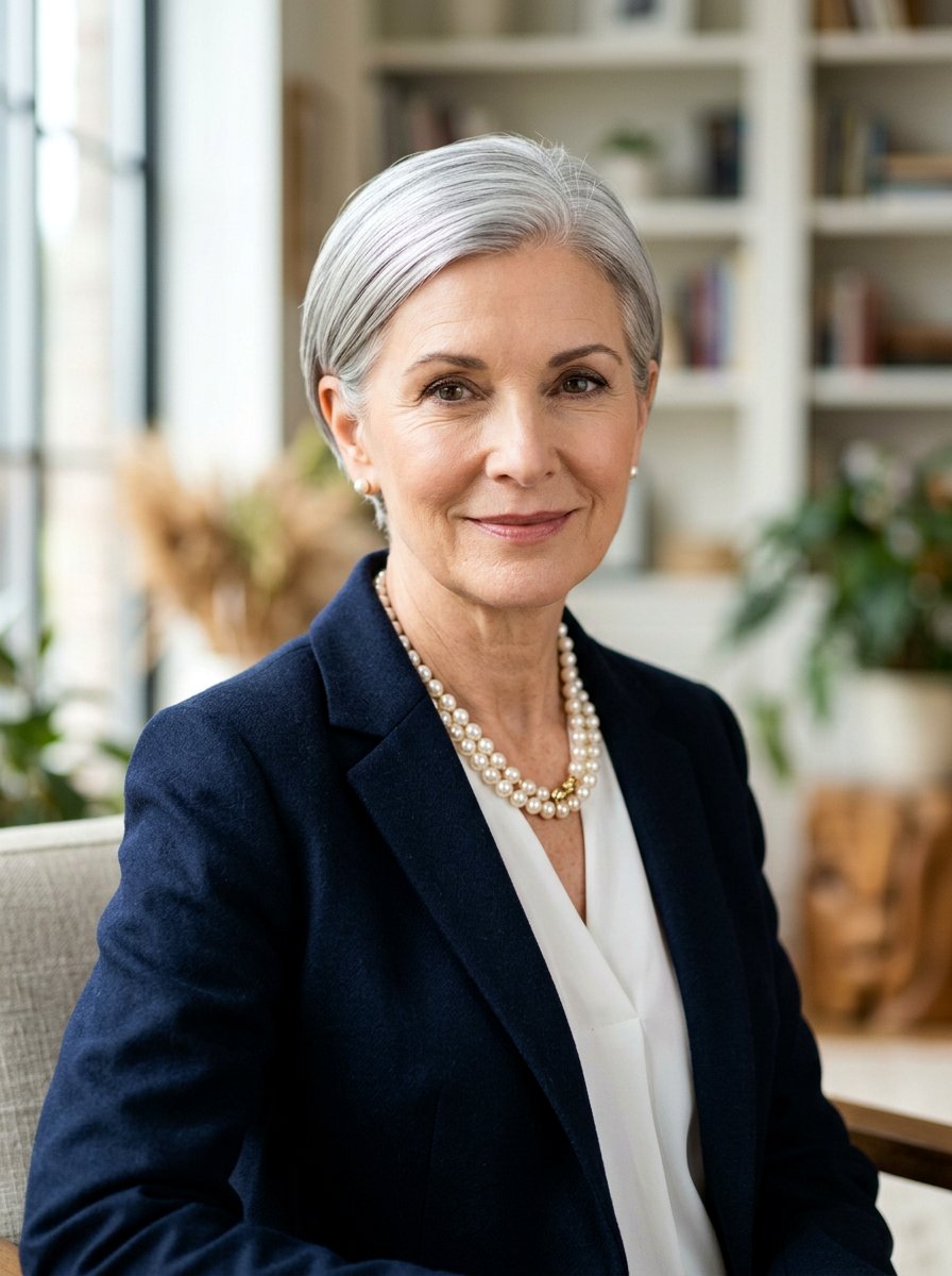 Sleek Tapered Pixie For Gray Hair - 20 tapered pixie for gray hair - 20 tapered pixie for gray hair