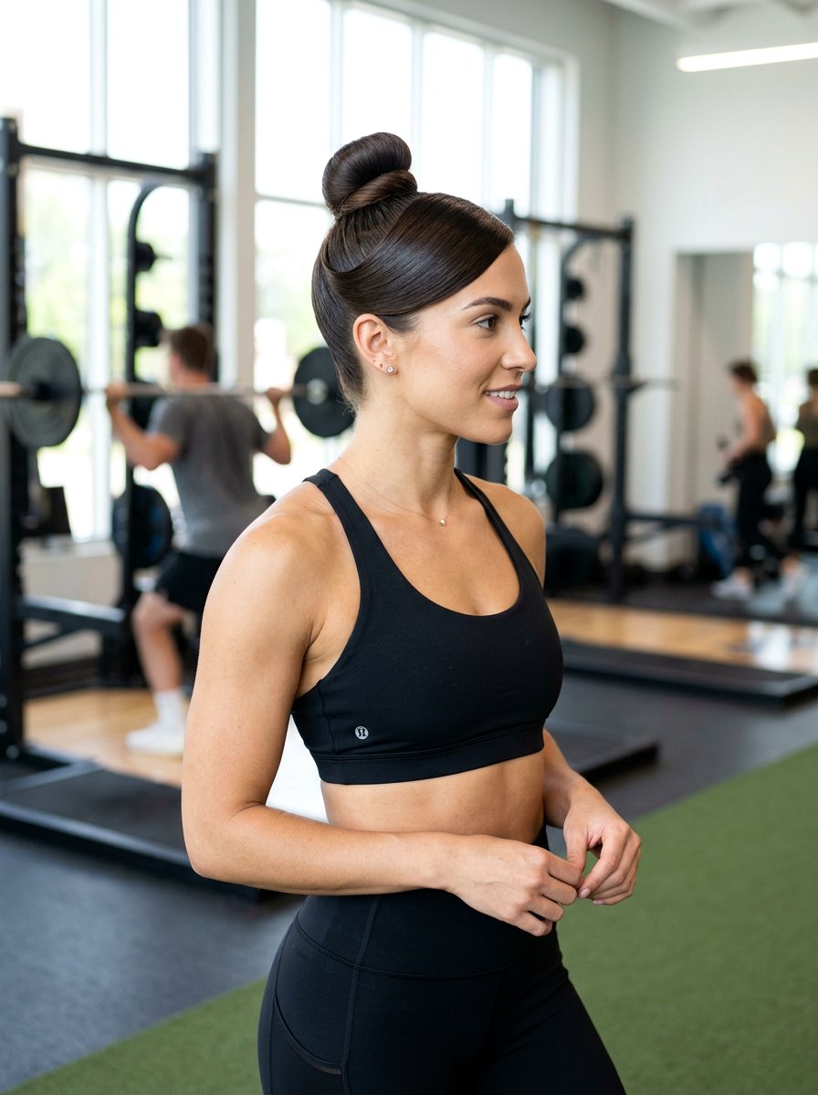 Sleek Top Knot Swoop - 20 sleek natural hair bun with swoop - 20 sleek natural hair bun with swoop