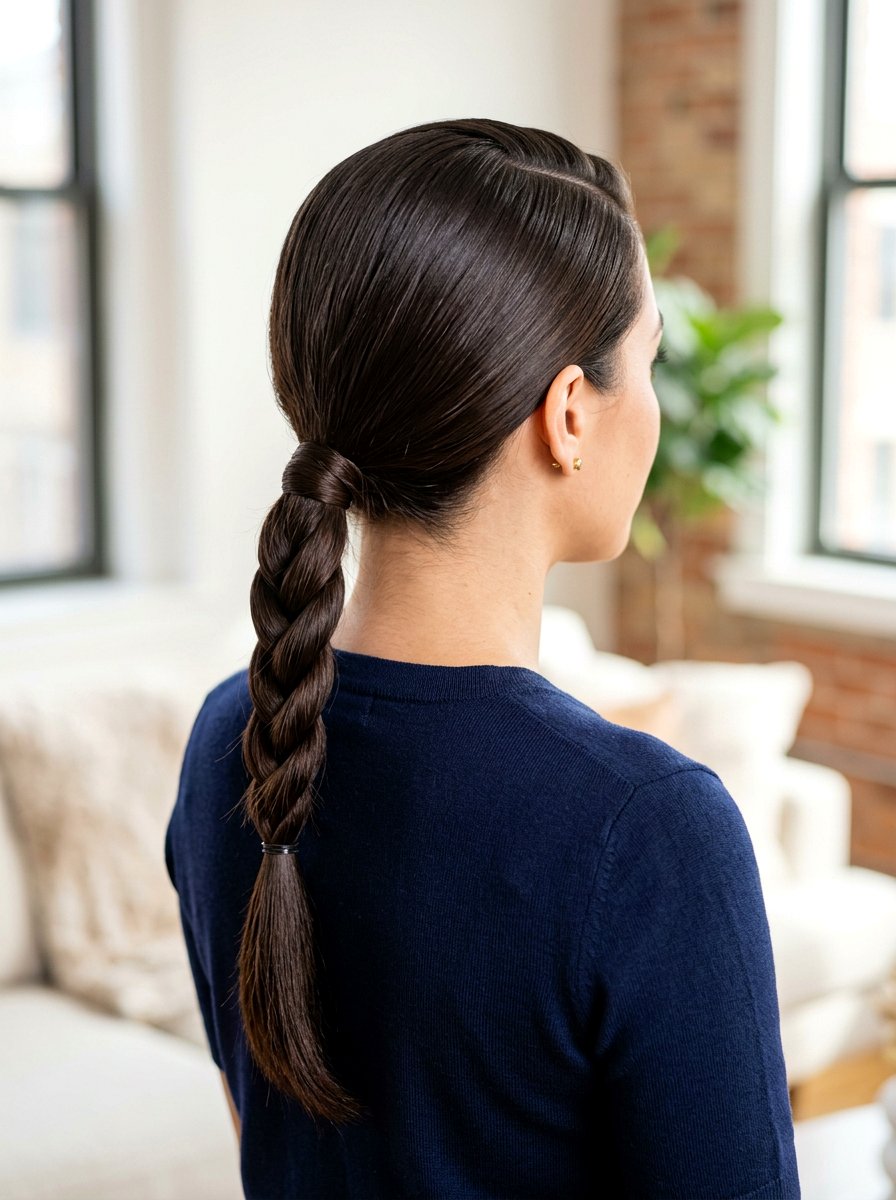 Sleek Twisted Ponytail - 20 neat job interview ponytail - 20 neat job interview ponytail