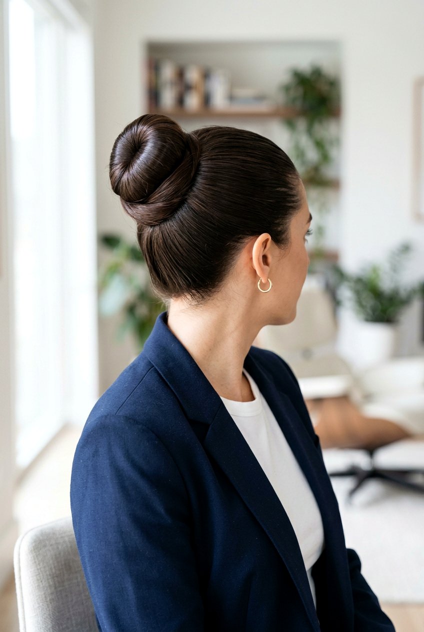 Sleek Wrapped Claw Clip Bun - 20 sleek claw clip bun - 20 sleek claw clip bun