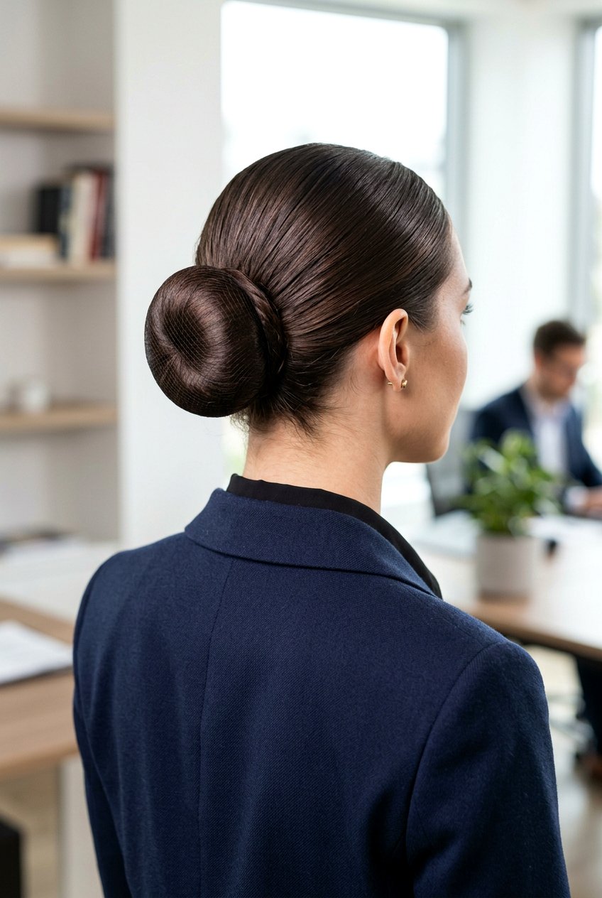 Sleek ballerina bun - 20 frizz proof bun for humid weather - 20 frizz proof bun for humid weather