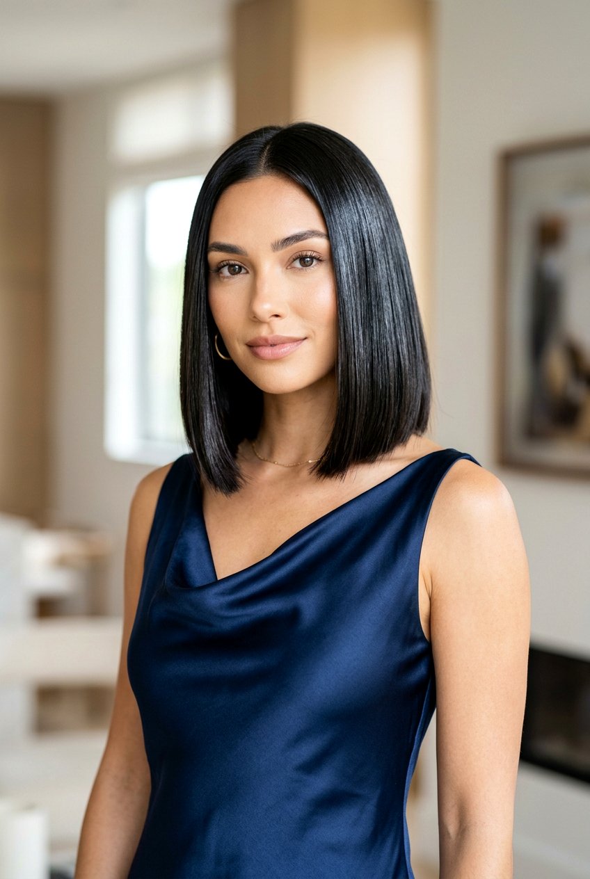 Sleek blunt bob - 20 blunt bob for thick straight hair - 20 blunt bob for thick straight hair