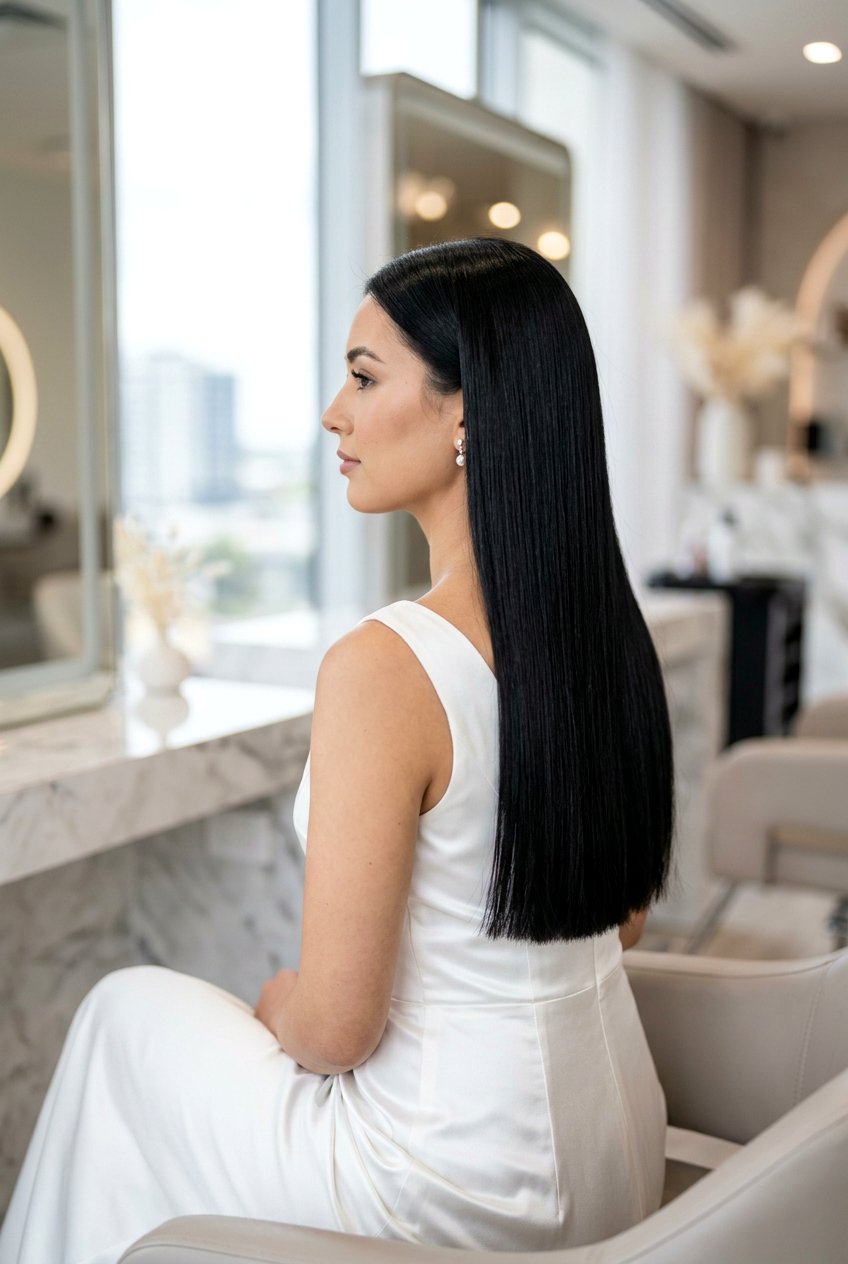 Sleek blunt cut for long damaged hair - 20 blunt cut for damaged ends - 20 blunt cut for damaged ends