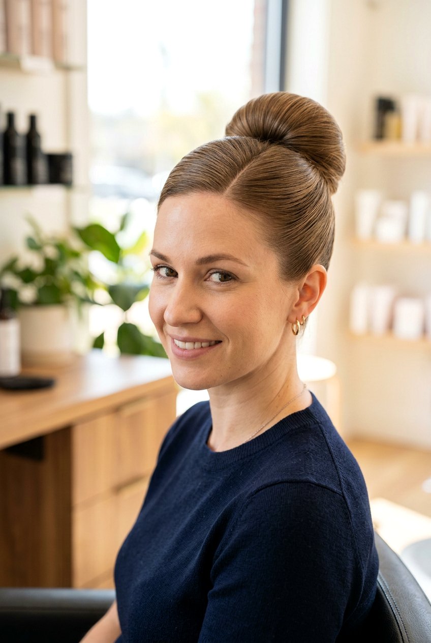 Sleek bun thin hair - 20 sleek bun hairstyles - 20 sleek bun hairstyles