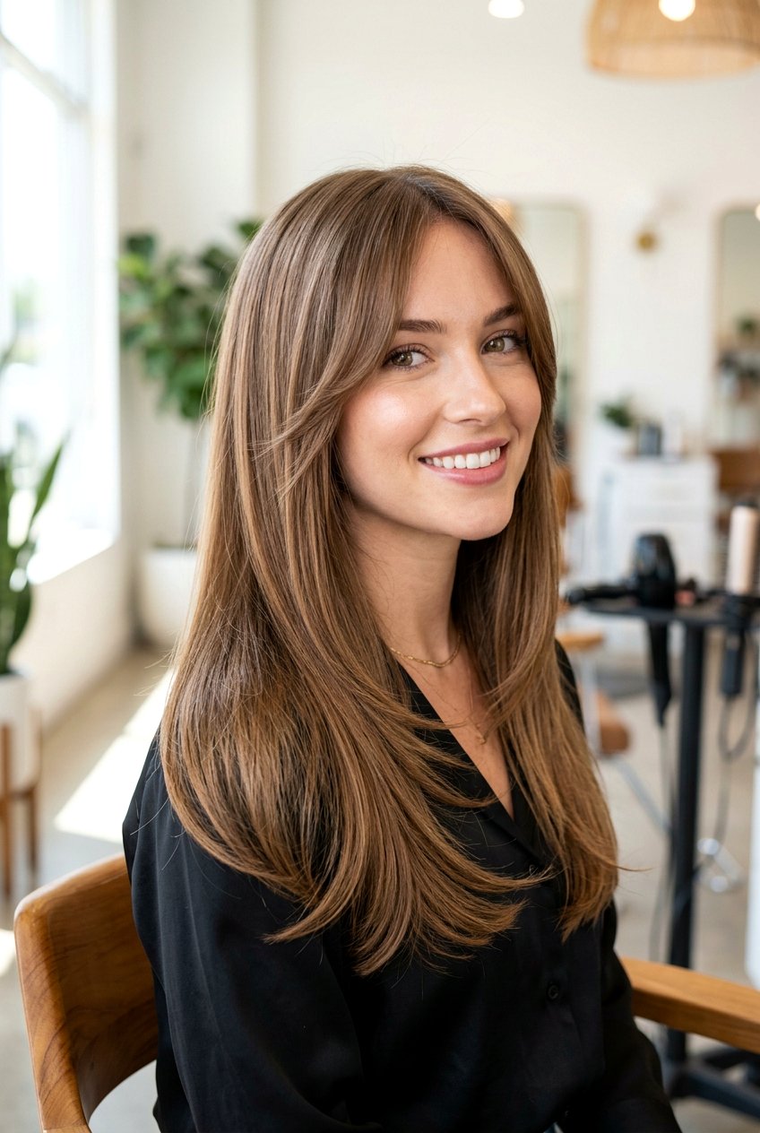 Sleek long wolf cut - 20 long wolf cut - 20 long wolf cut