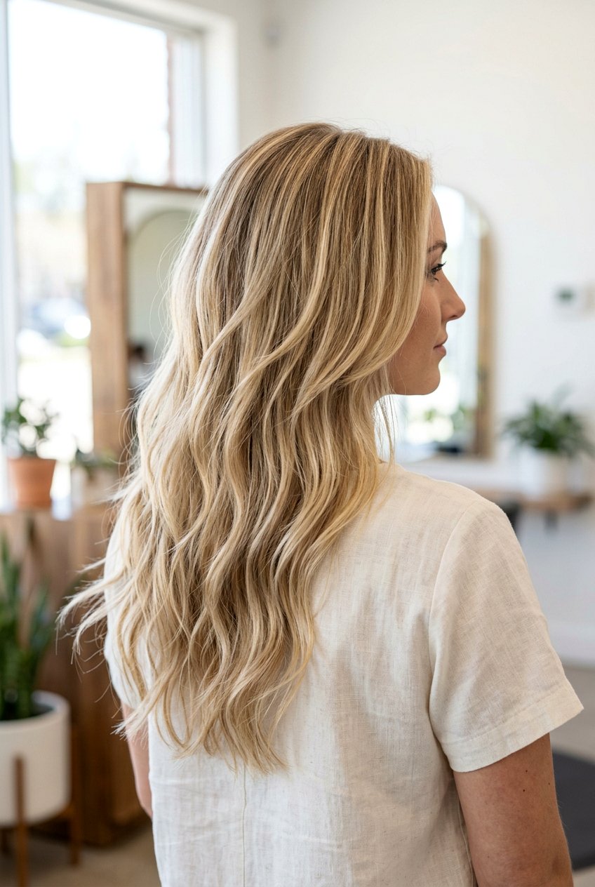 Sliced Long Haircut - 20 long hairstyles for fine hair - 20 long hairstyles for fine hair