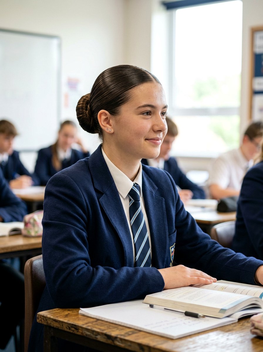 Slick Back Banana Bun For School - 20 school slick back bun hairstyle - 20 school slick back bun hairstyle