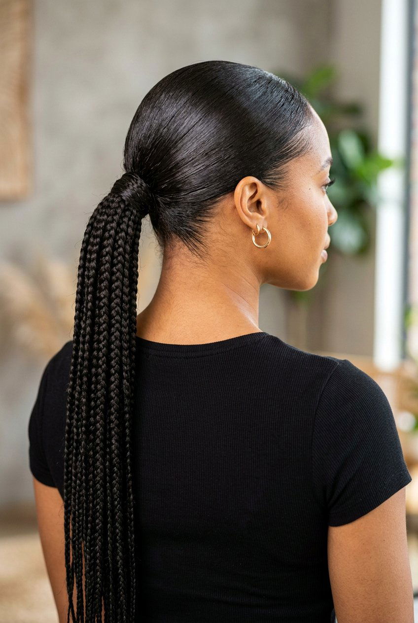 Slick Back Ponytail With Braiding Hair Natural - 20 slick back ponytail for natural hair - 20 slick back ponytail for natural hair
