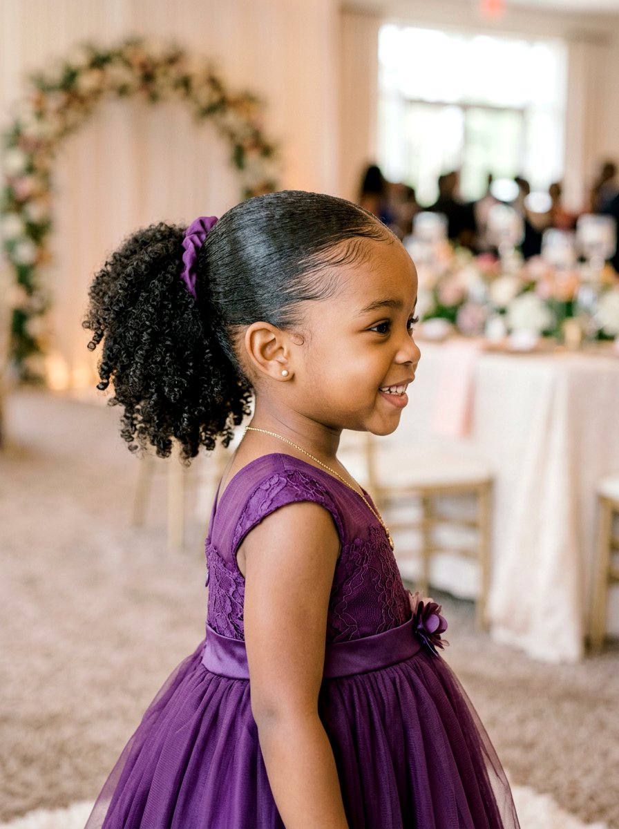 Slick Back Puff Ponytail - 20 toddler puff ponytail styles - 20 toddler puff ponytail styles