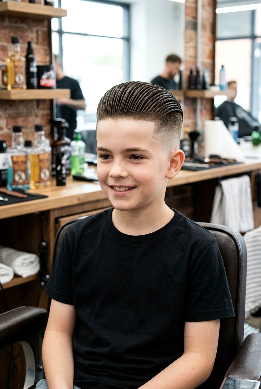 Slick Back Undercut for Boys - 20 picture day haircut for boys - 20 picture day haircut for boys