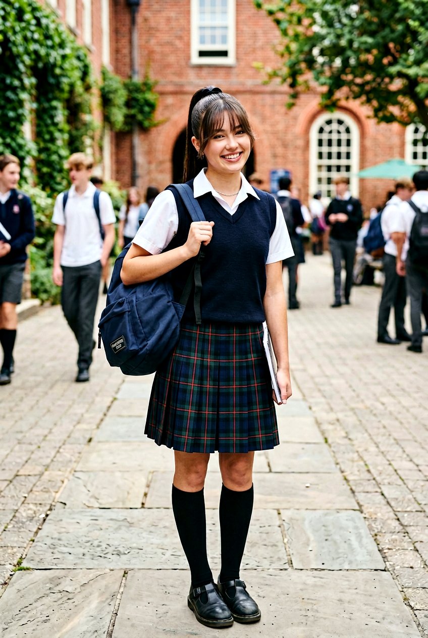 Slick Ponytail With Bangs - 20 school hairstyle with slick ponytail - 20 school hairstyle with slick ponytail