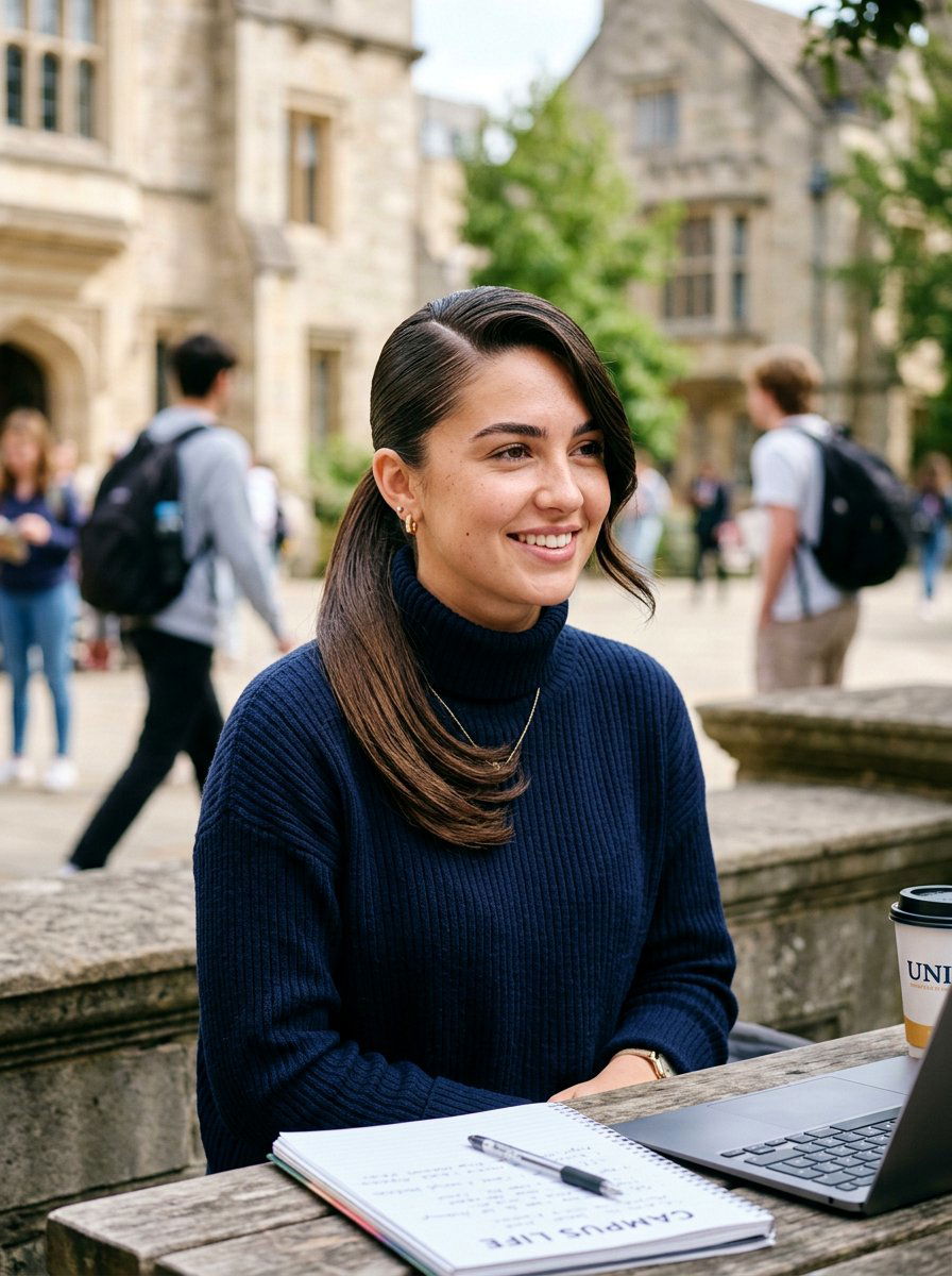 Slick Ponytail With Side Part - 20 college girls slick ponytail hairstyle - 20 college girls slick ponytail hairstyle
