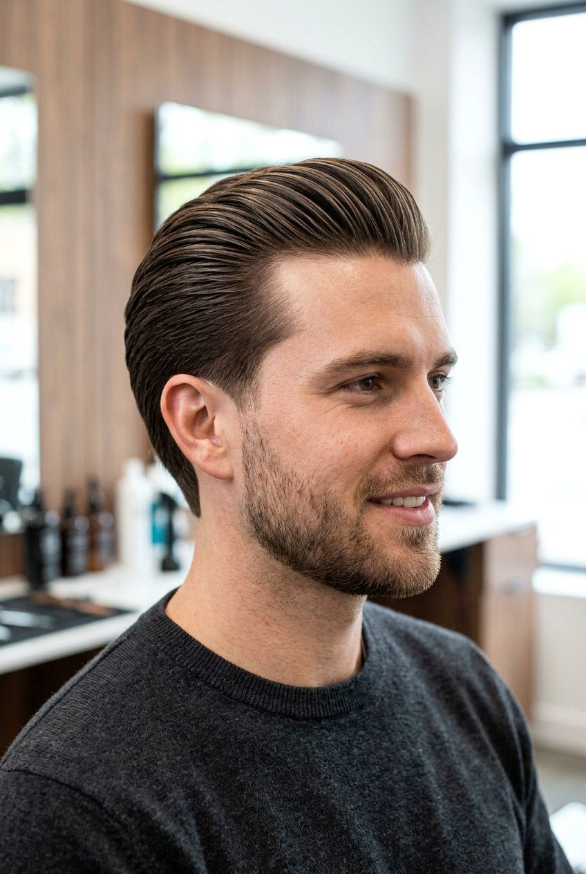 Slicked Back Bro Flow - 20 bro flow haircut - 20 bro flow haircut