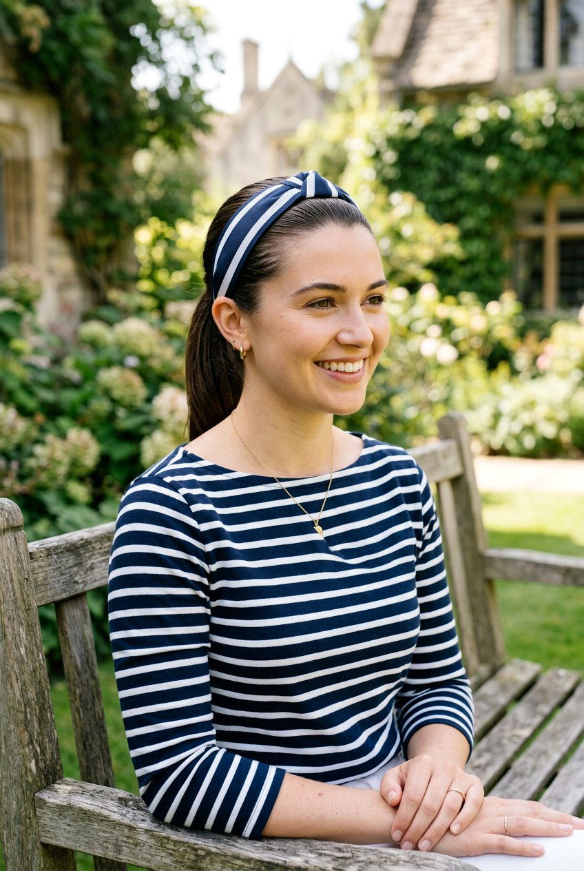 Slicked Back Headband - 20 lazy day heatless hairstyle for women - 20 lazy day heatless hairstyle for women