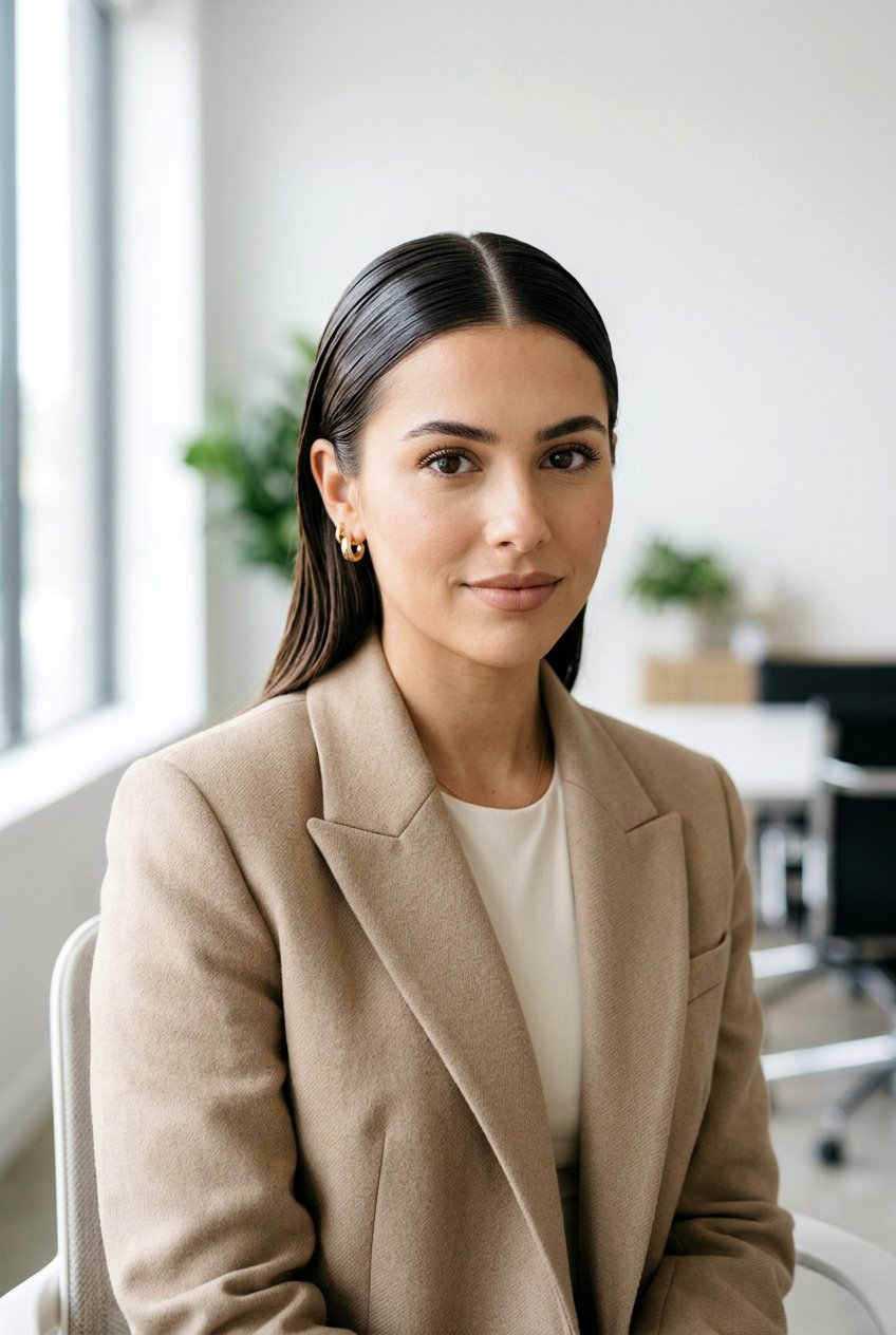 20 Editorial Slicked Back Hairstyle Ideas for Bold Looks