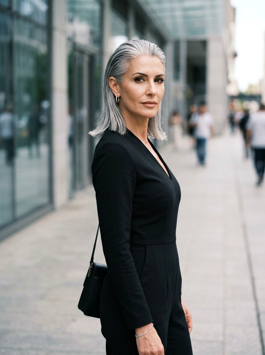 20 Must-Try Silver Lob Haircut For Women Styles This Year