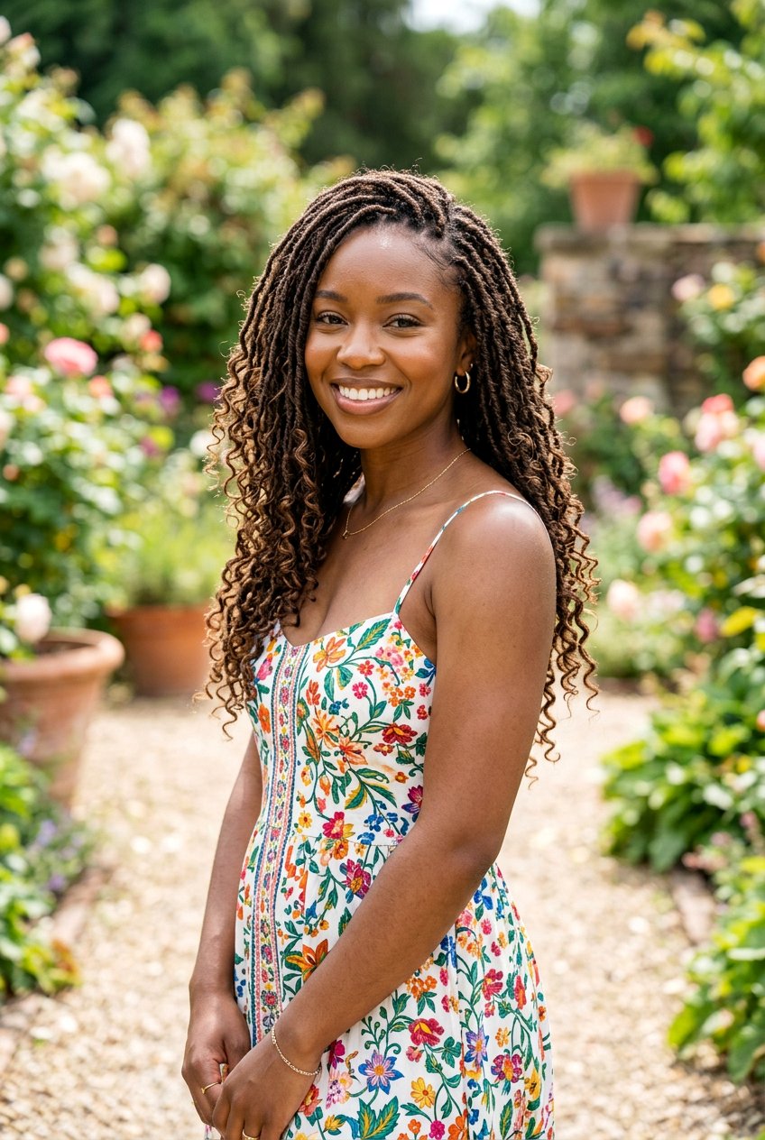 Small Boho Faux Locs - 20 boho faux loc hairstyles - 20 boho faux loc hairstyles