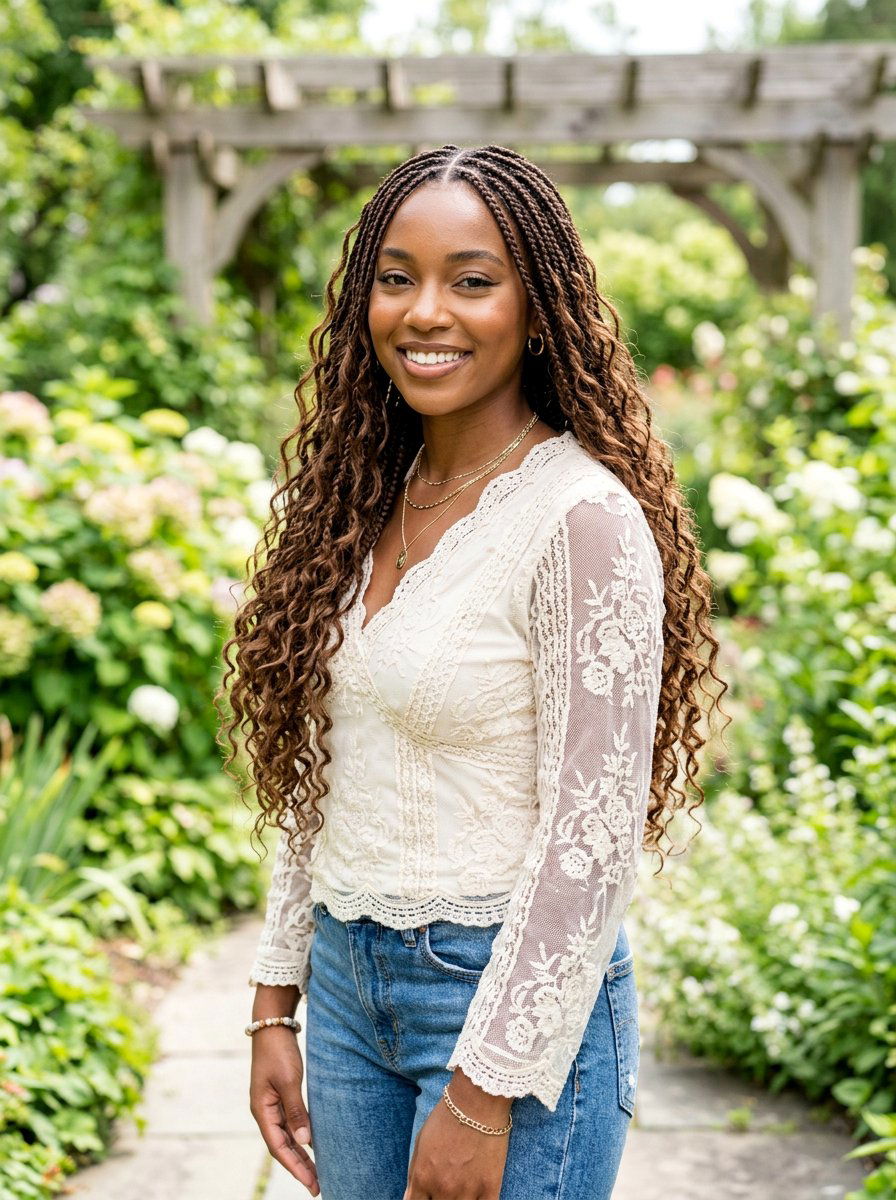 Small Box Braids Bohemian - 20 small box braids hairstyles - 20 small box braids hairstyles