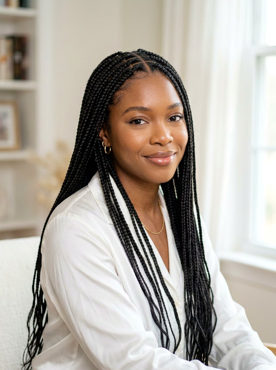 Small Box Braids Knotless - 20 small box braids hairstyles - 20 small box braids hairstyles