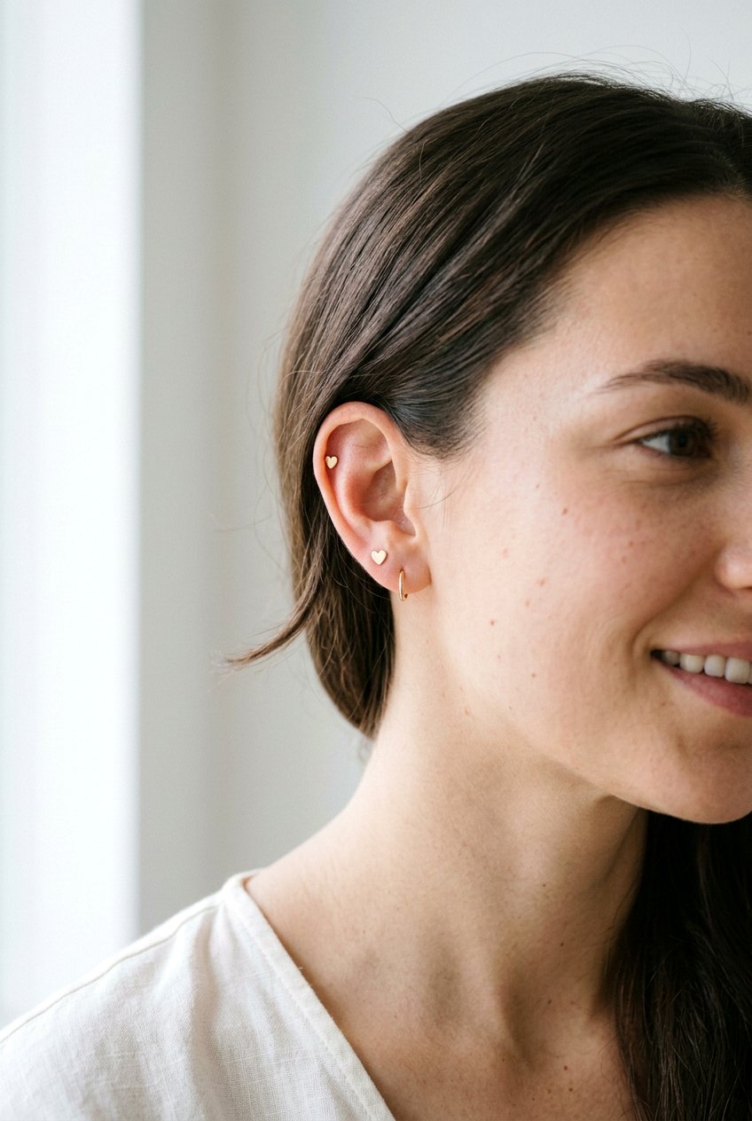 Small Heart Part Accent - 20 heart part braids styles - 20 heart part braids styles