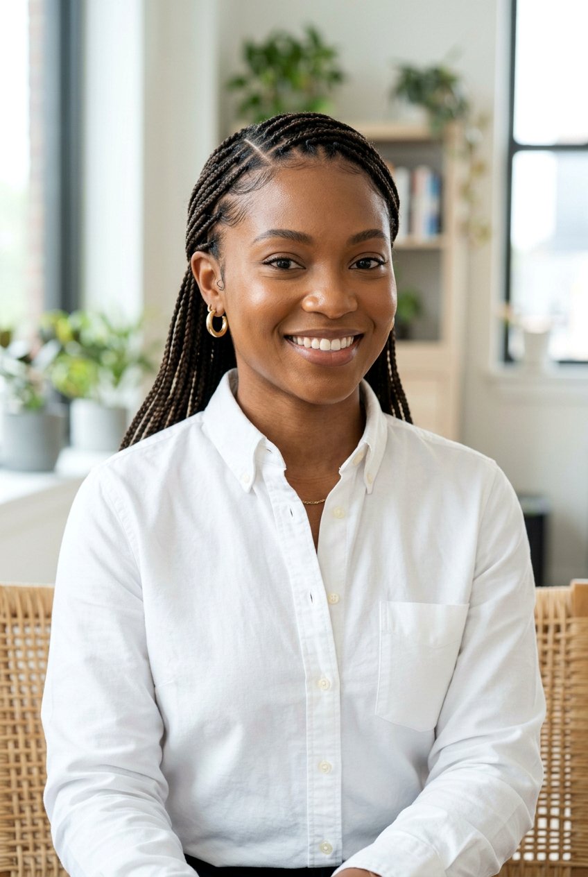 20 Chic Office Friendly Braided Hairstyles for Black Women