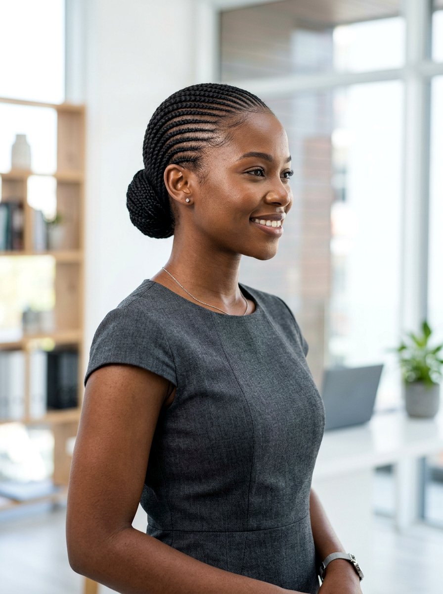 Small Straight Back Cornrows With Bun - 20 straight back cornrows with bun - 20 straight back cornrows with bun