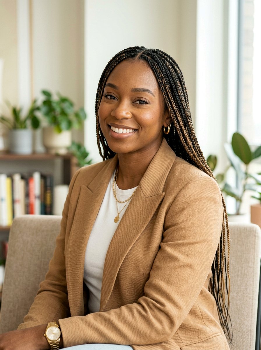 Small knotless braids with highlights - 20 small knotless braids hairstyles - 20 small knotless braids hairstyles