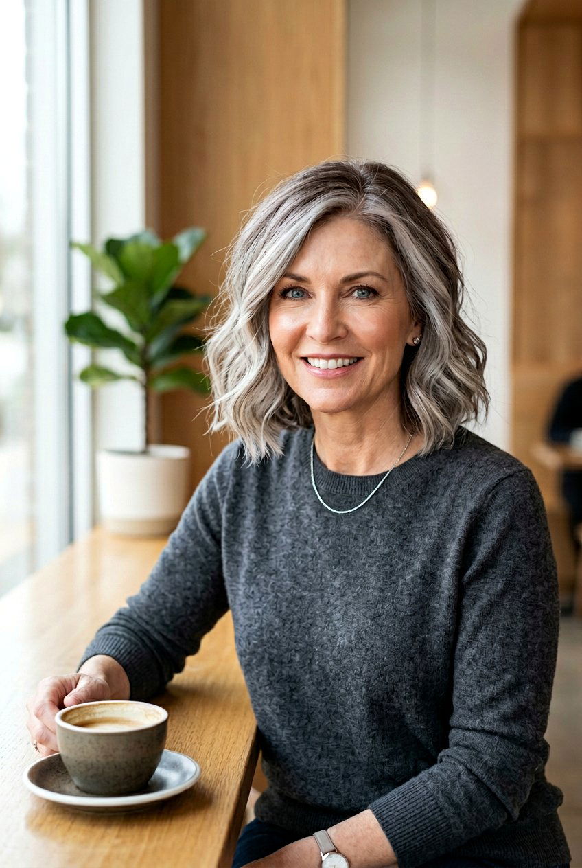 Smoked Marshmallow Color on Natural Gray Hair - 20 smoked marshmallow hair color - 20 smoked marshmallow hair color