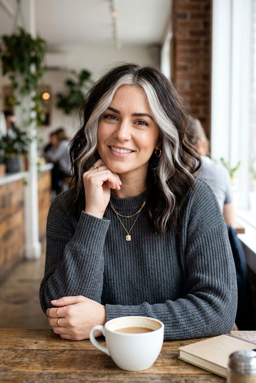 Smoked Marshmallow Money Piece Color - 20 smoked marshmallow hair color - 20 smoked marshmallow hair color