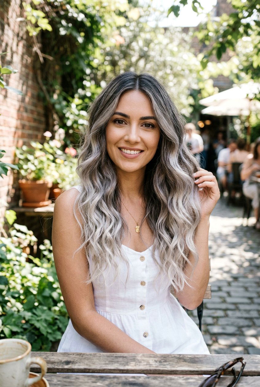 Smoked Marshmallow Wavy Hair Color - 20 smoked marshmallow hair color - 20 smoked marshmallow hair color