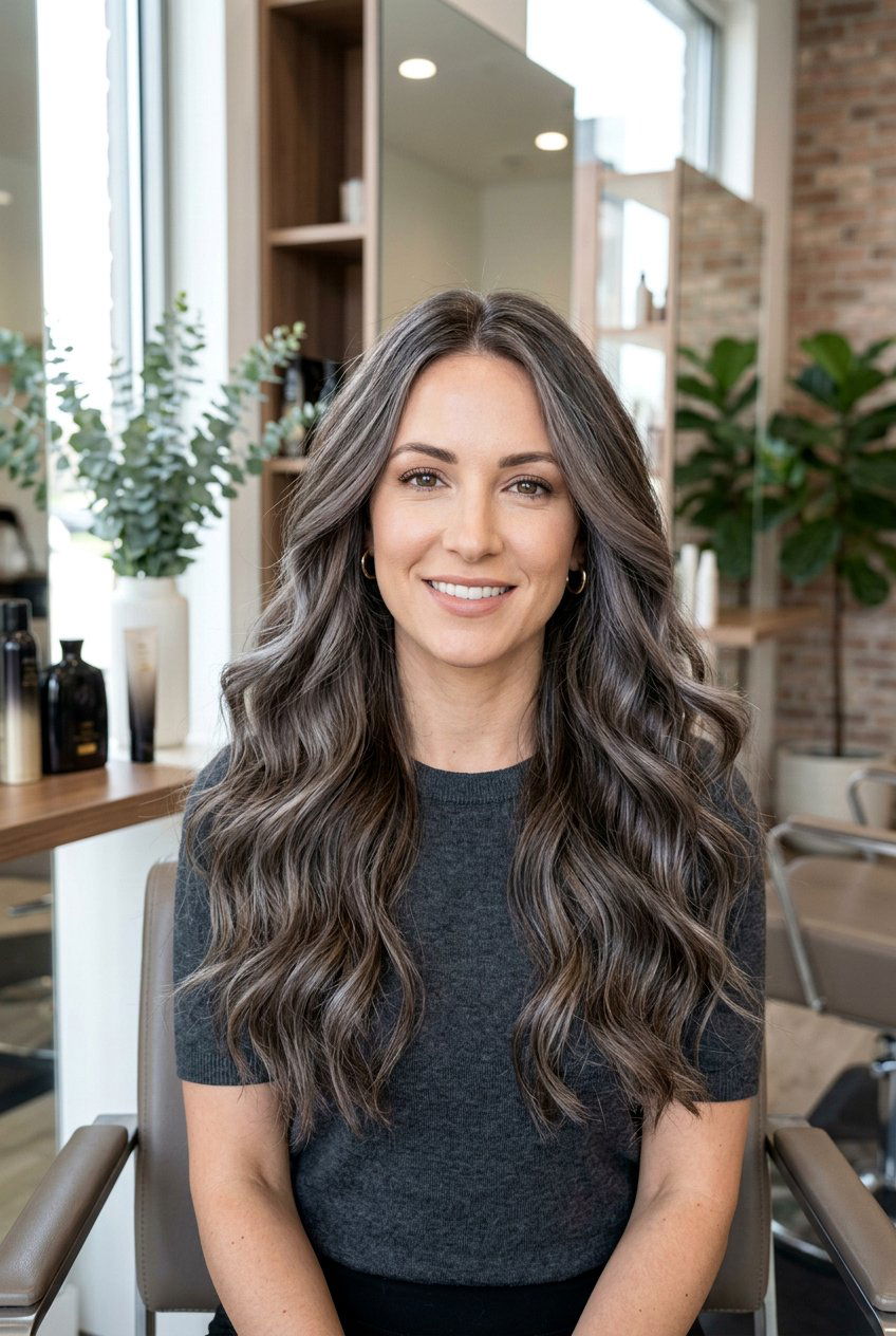 Smokey Quartz Hair Color - 20 grandma hair color - 20 grandma hair color