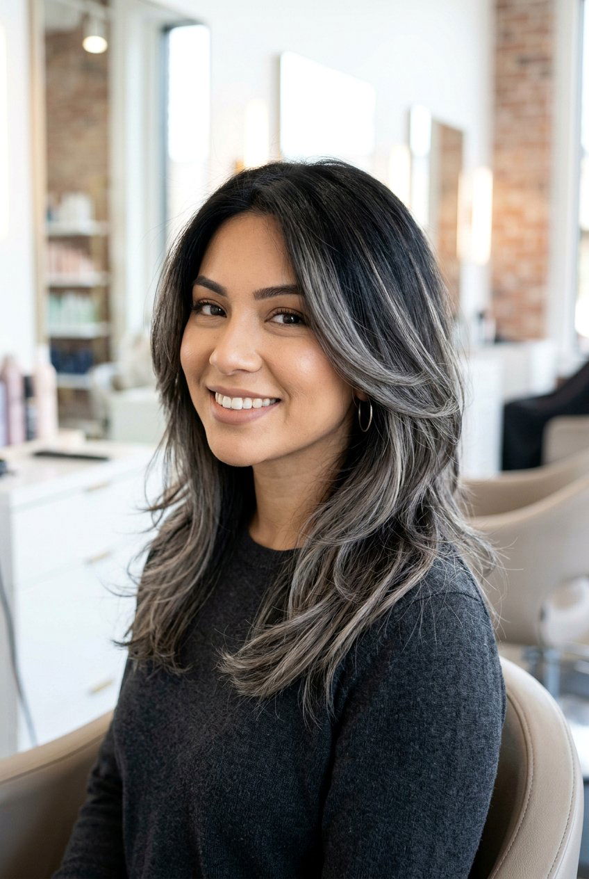 Smokey blonde highlights on black hair - 20 blonde highlights on black hair - 20 blonde highlights on black hair