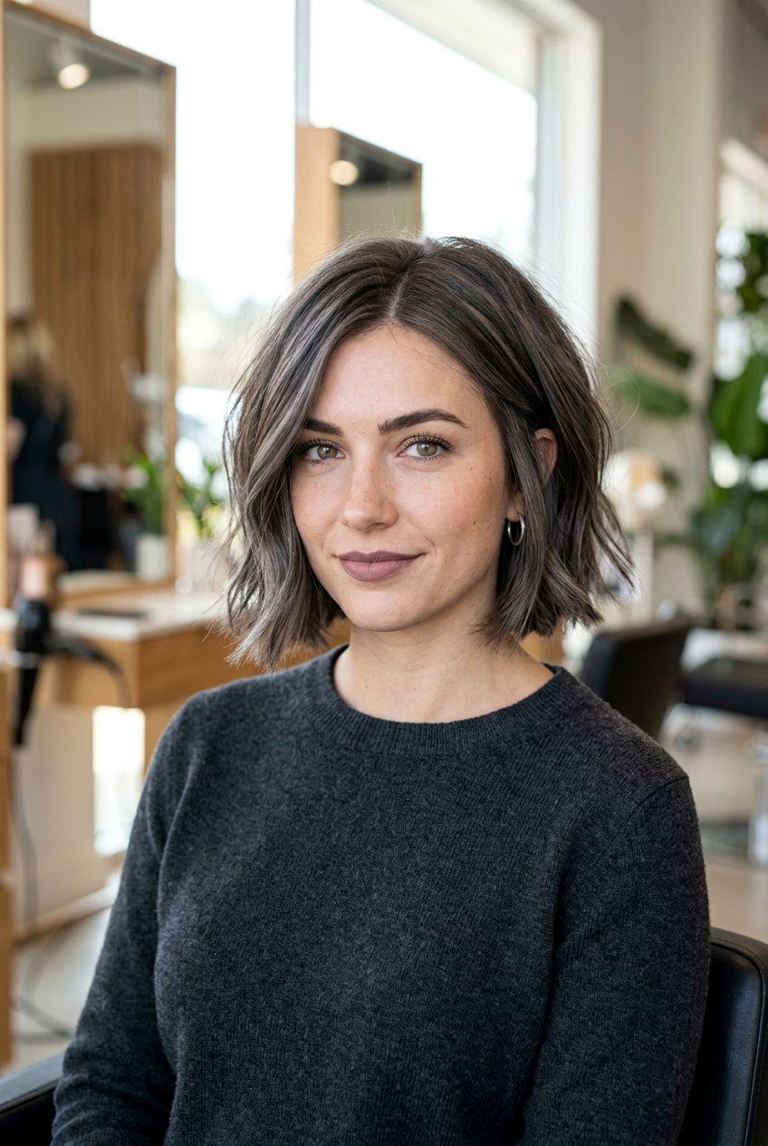 Smoky Ash Brunette - 20 sun kissed brunette hair - 20 sun kissed brunette hair