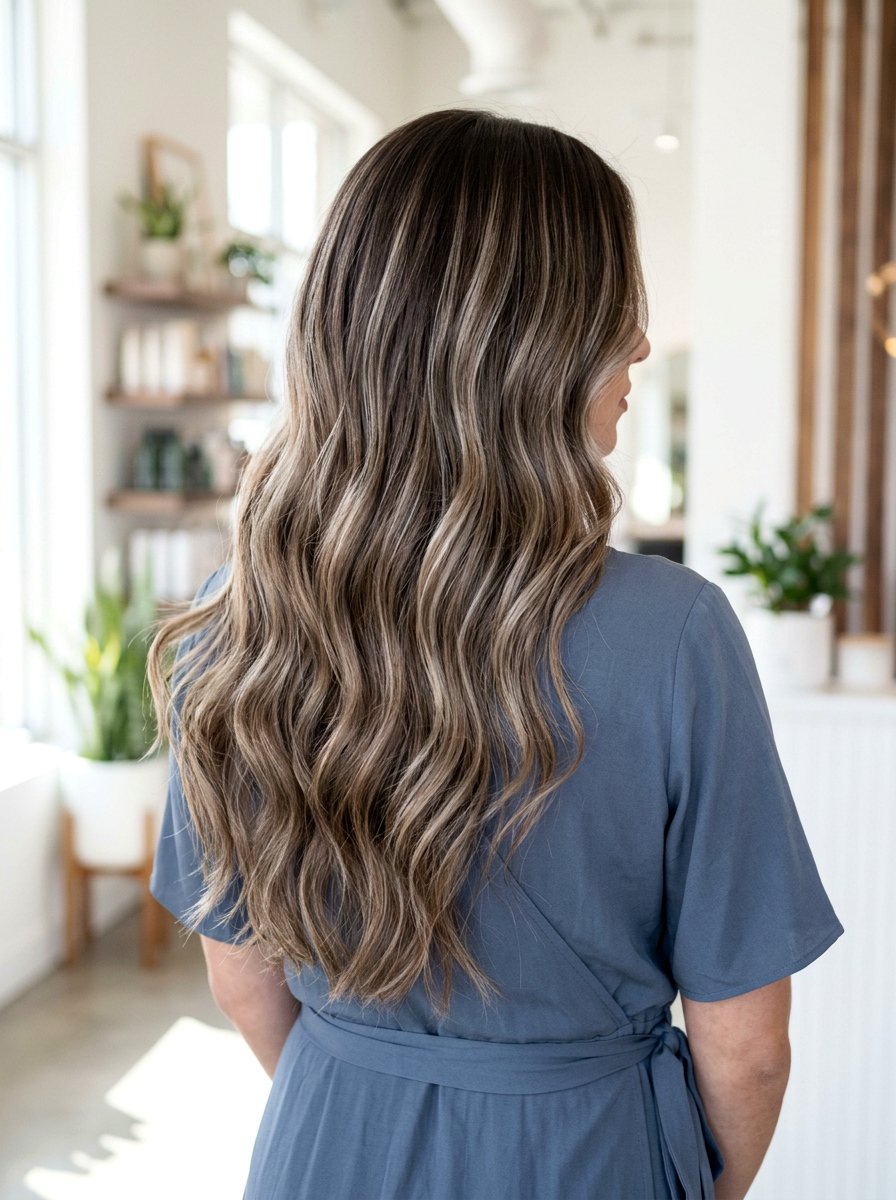 Smoky Bronde Balayage With Dimensional Highlights - 20 smoky bronde balayage - 20 smoky bronde balayage