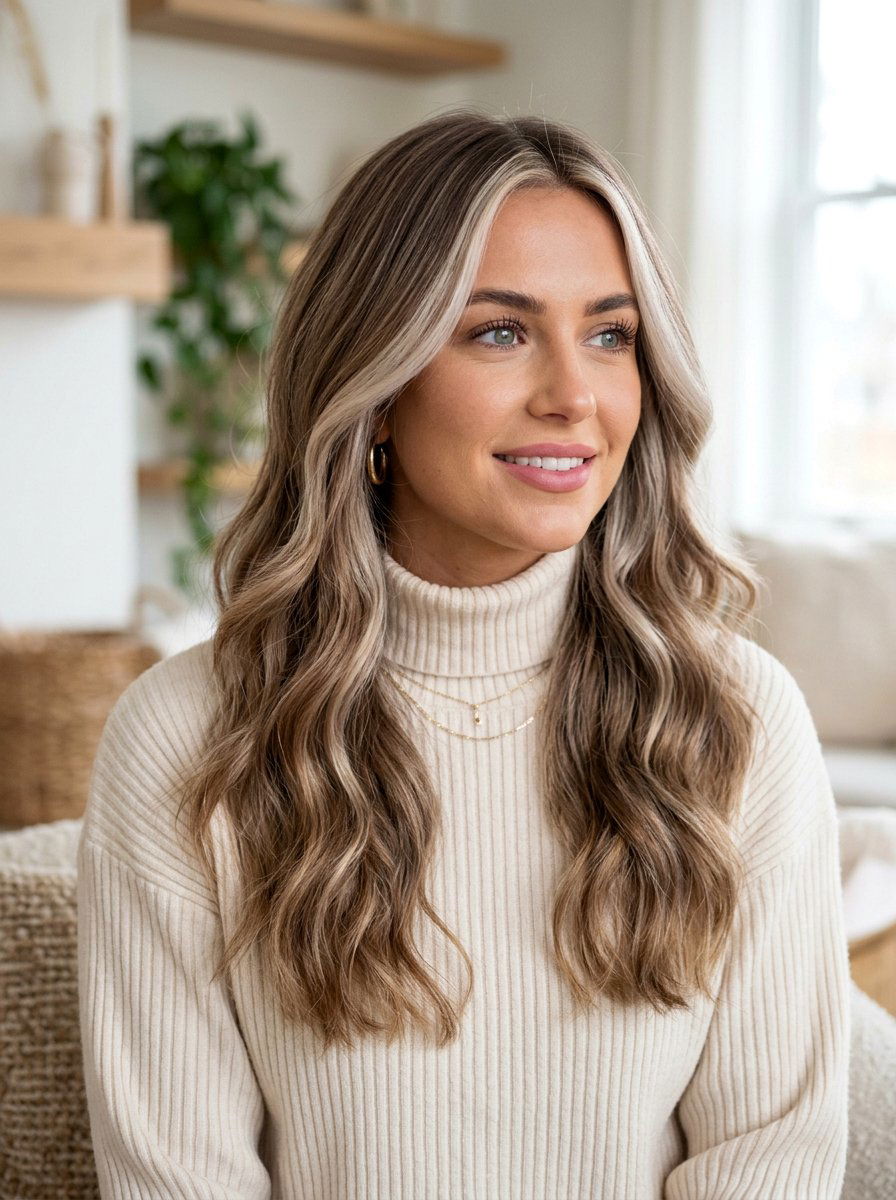 Smoky Bronde Balayage With Face Framing Highlights - 20 smoky bronde balayage - 20 smoky bronde balayage