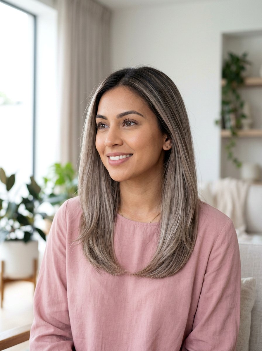 Smoky Bronde Balayage on Fine Hair - 20 smoky bronde balayage - 20 smoky bronde balayage