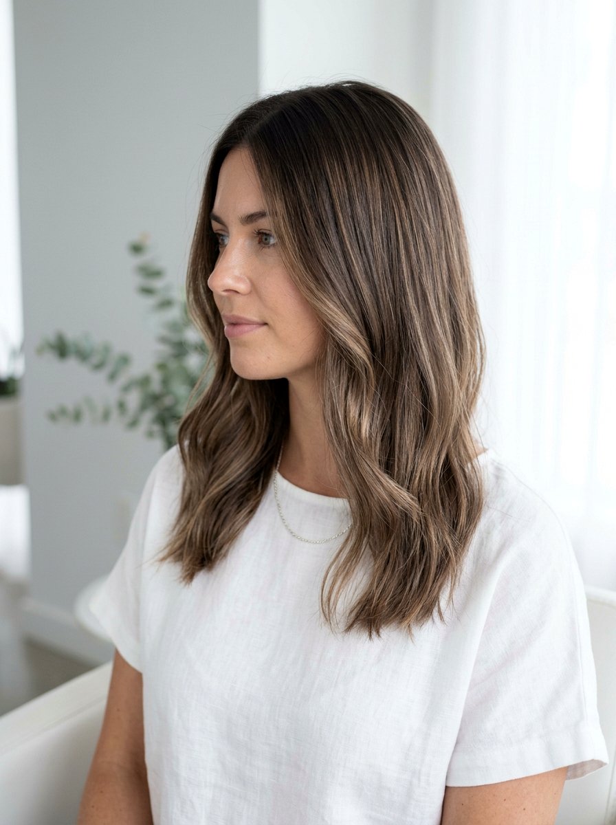 Smoky Brown Balayage On Fine Hair - 20 smoky brown balayage - 20 smoky brown balayage