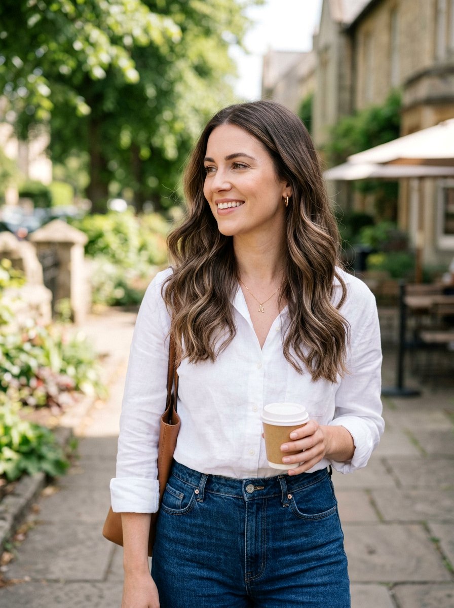 Smoky Brown Balayage With Subtle Highlights - 20 smoky brown balayage - 20 smoky brown balayage