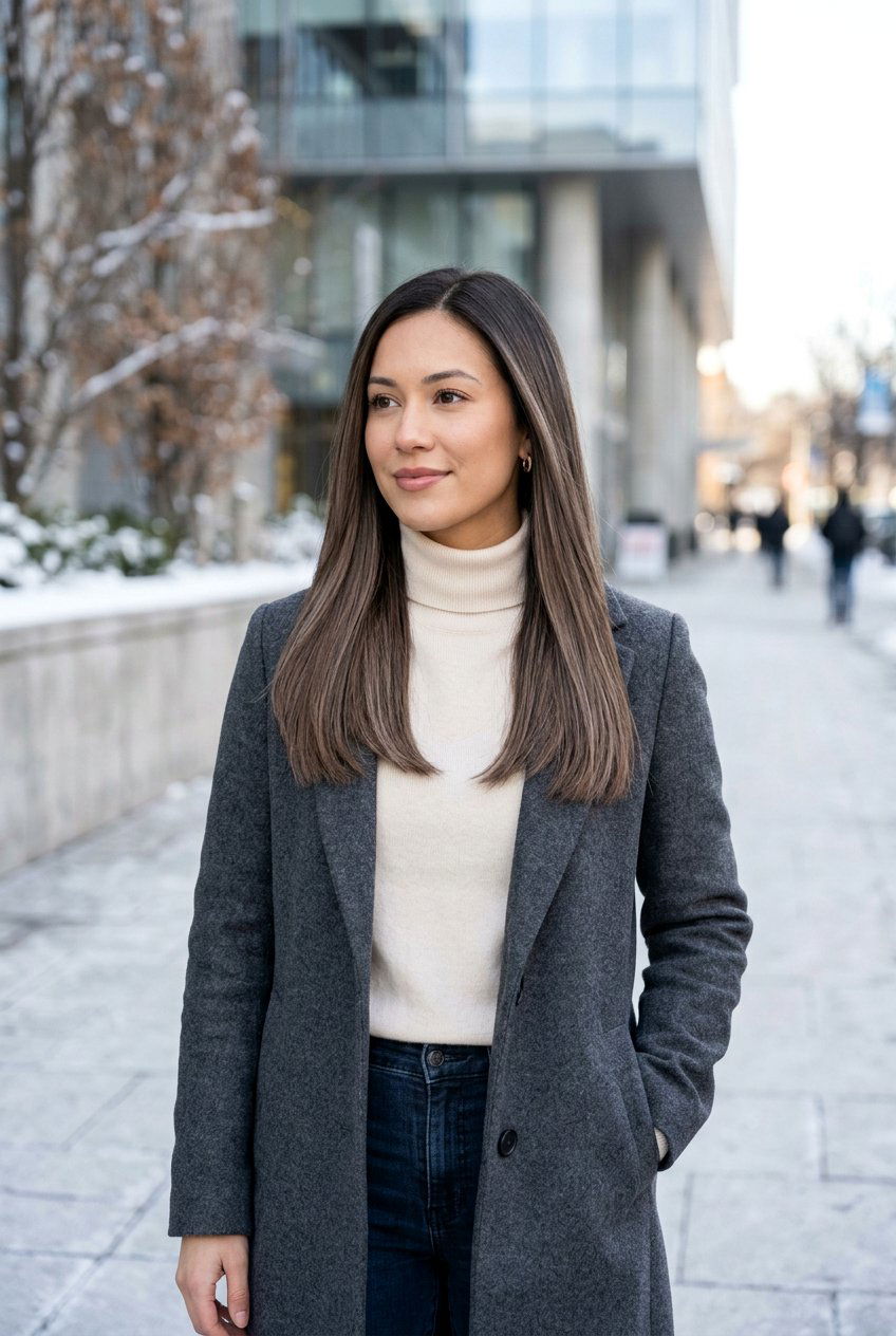 Smoky Brunette Balayage - 20 winter brunette balayage - 20 winter brunette balayage