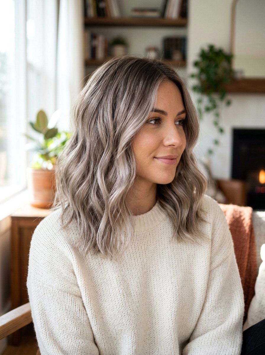 Smoky Mushroom Blonde Balayage - 20 smoky mushroom blonde hair - 20 smoky mushroom blonde hair