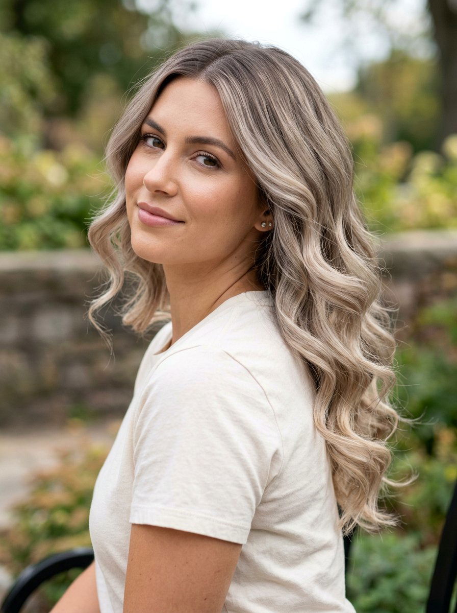 Smoky Mushroom Blonde Shadow Root - 20 smoky mushroom blonde hair - 20 smoky mushroom blonde hair