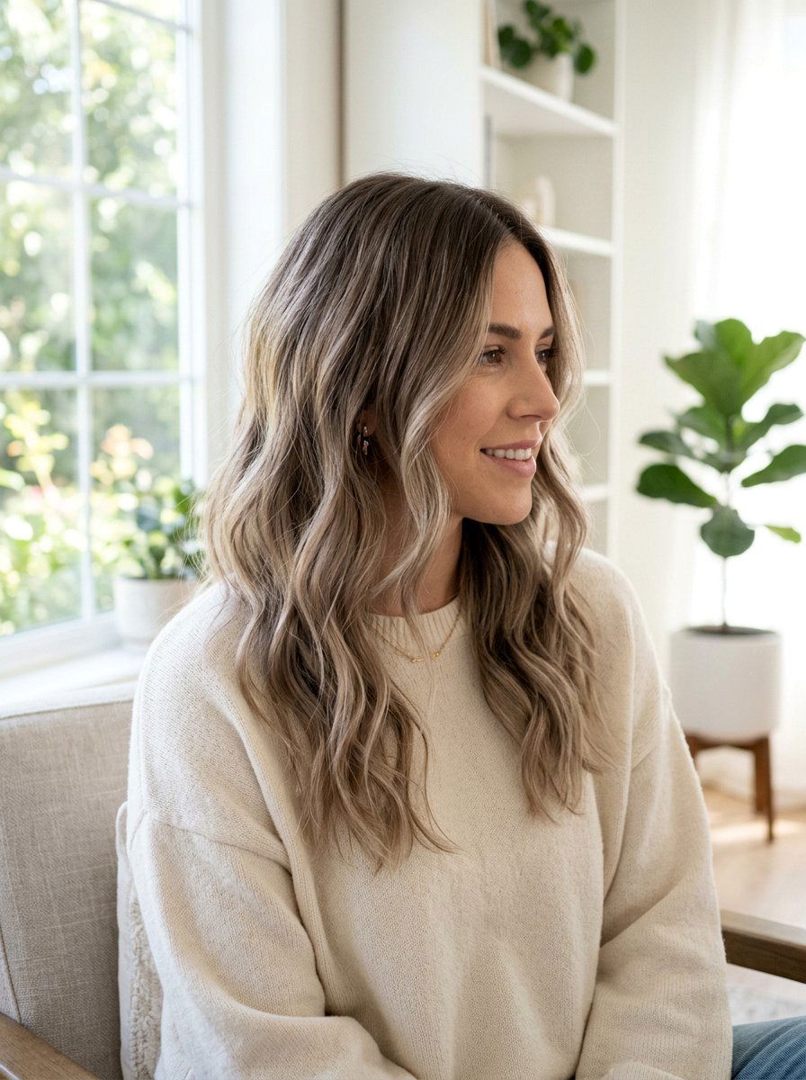 Smoky Mushroom Blonde With Lived In Color - 20 smoky mushroom blonde hair - 20 smoky mushroom blonde hair