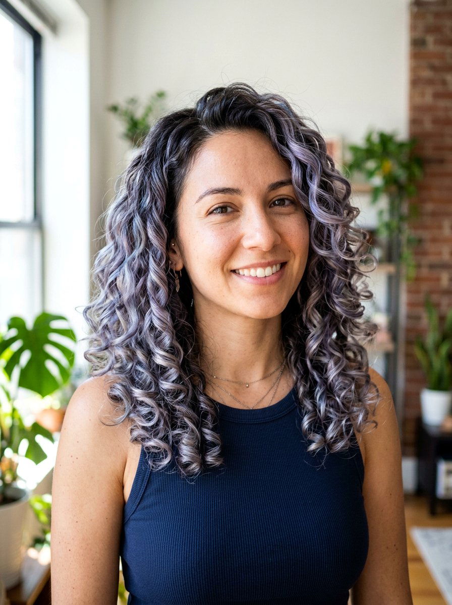 Smoky Opal Curly Hair - 20 smoky opal hair color - 20 smoky opal hair color