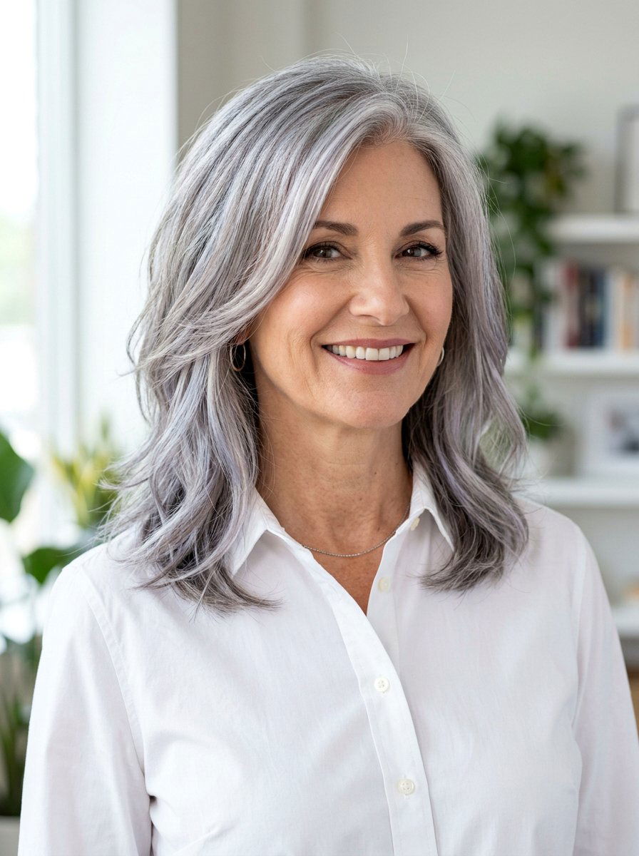 Smoky Opal Gray Blending Hair - 20 smoky opal hair color - 20 smoky opal hair color