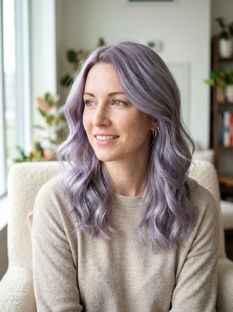 Smoky Opal Lilac Hair - 20 smoky opal hair color - 20 smoky opal hair color