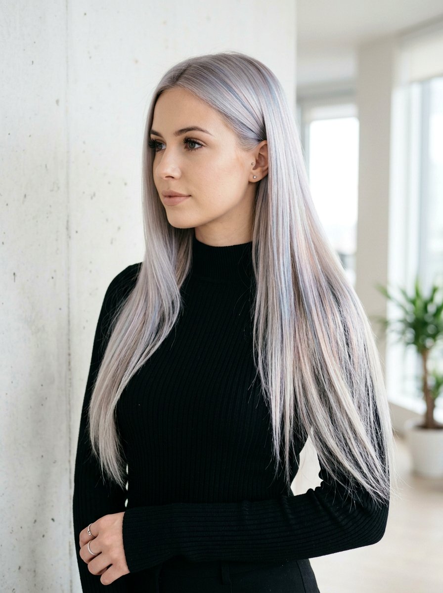 Smoky Opal Silver Hair - 20 smoky opal hair color - 20 smoky opal hair color