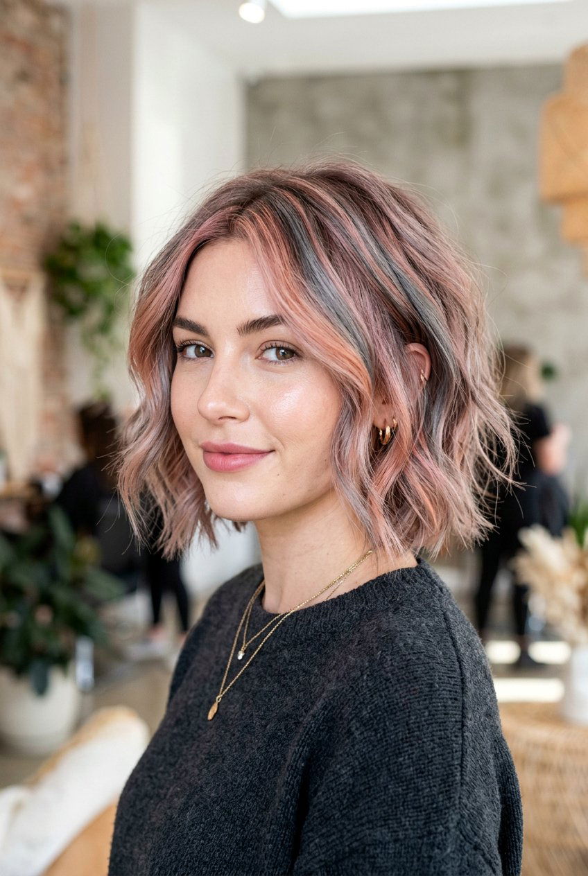 Smoky Rose Gold - 20 rose gold hair color - 20 rose gold hair color