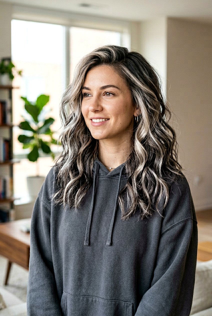 Smoky Silver Blonde Blend - 20 cool silver blonde blend - 20 cool silver blonde blend