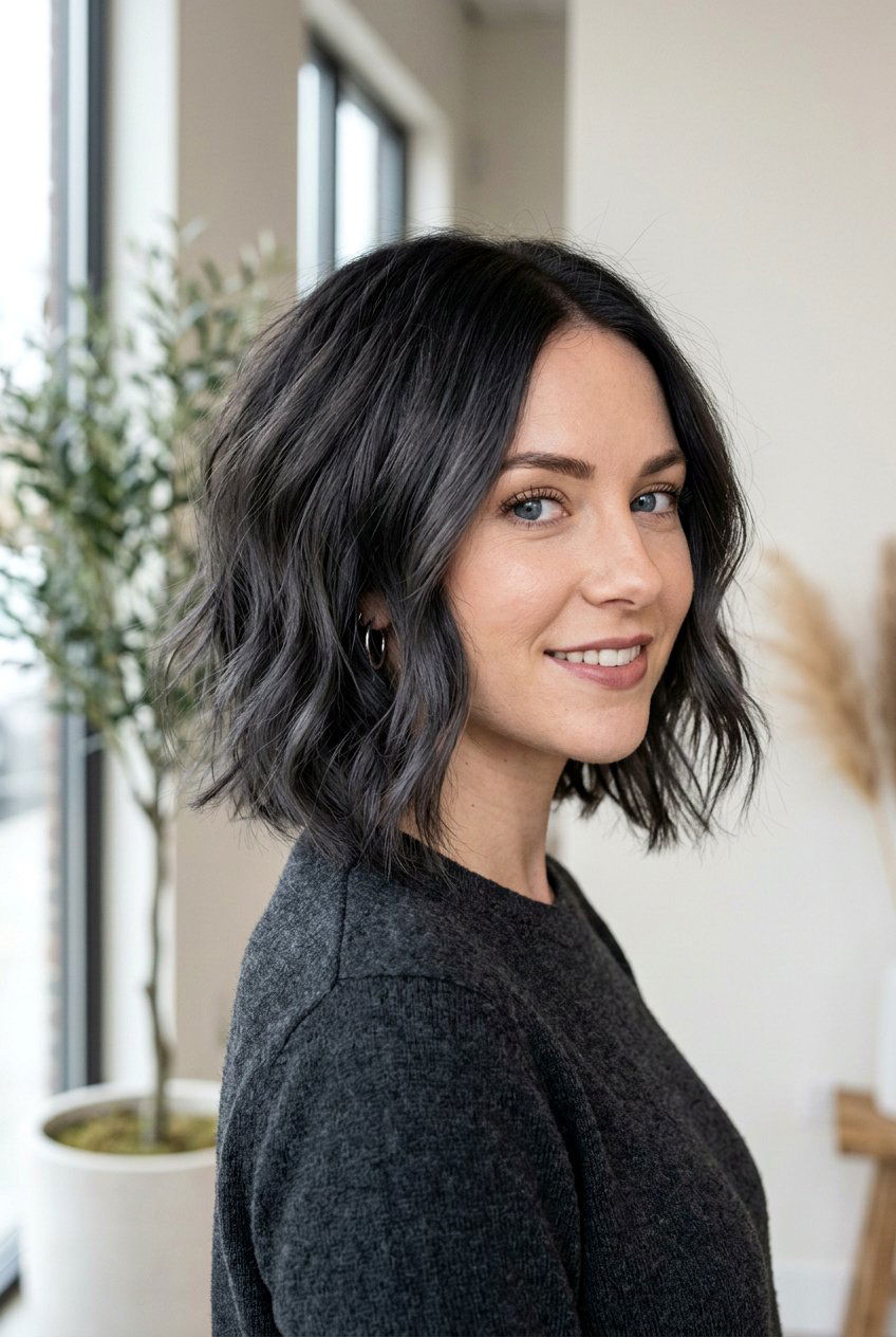 Smoky black hair - 20 natural black hair color ideas - 20 natural black hair color ideas