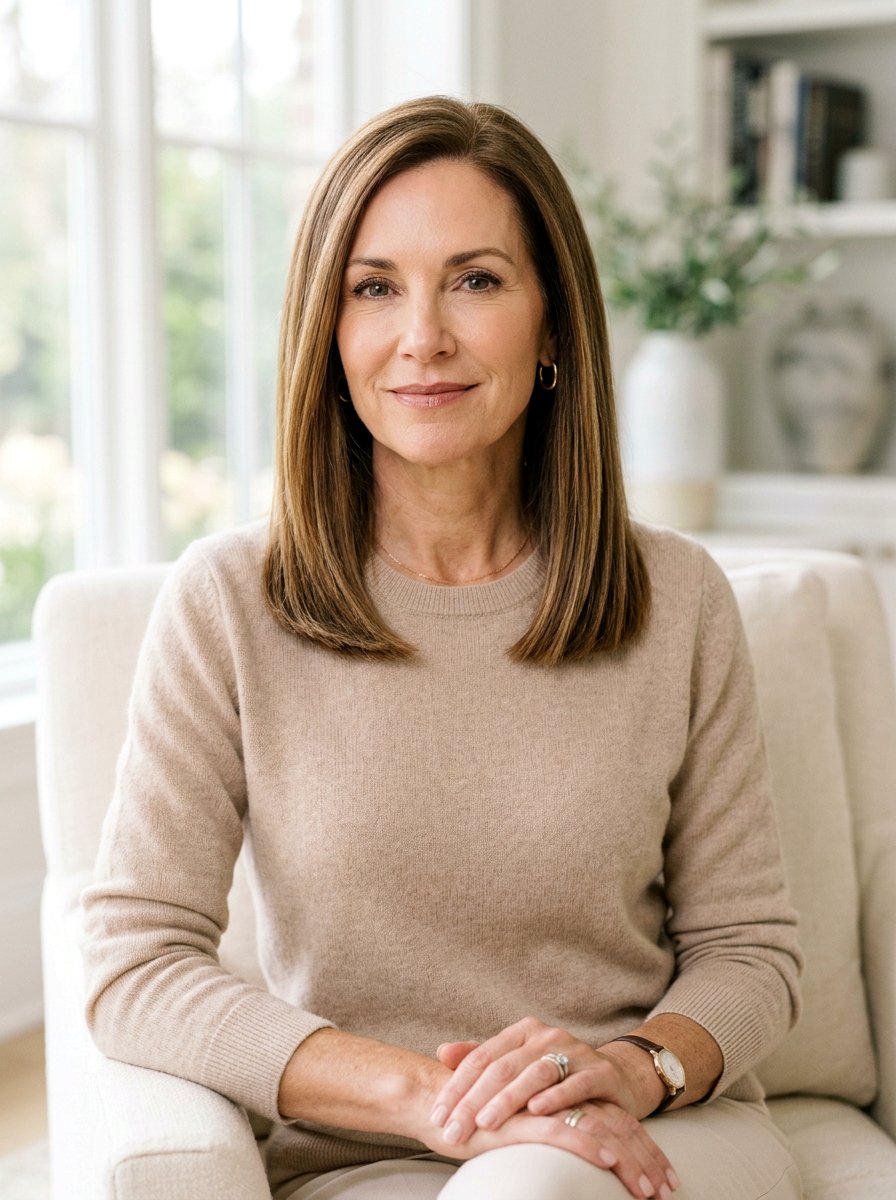 Smooth Blunt Cut For Mature Women - 20 sleek hairstyle for mature women - 20 sleek hairstyle for mature women